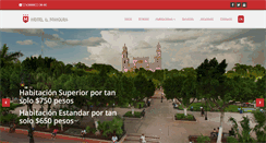 Desktop Screenshot of hotelmarques.com.mx